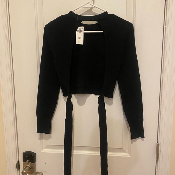 Abercrombie Open-Back Tie Sweater - Picture 4 of 6